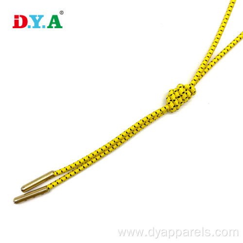 Polyester Elastic string Cord with metal tips